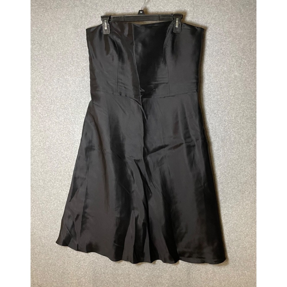 Ann Taylor Fit and Flare Dress Size 16 Silk Old Money Timeless Quiet Luxury‎